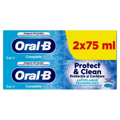 PASTA ZA ZUBE COMPLETE PROT&CLEAN ORAL-B 2X75ML