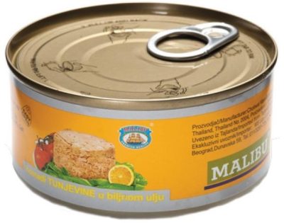 Tuna Komadi u Biljnom Ulju Malibu 170 g