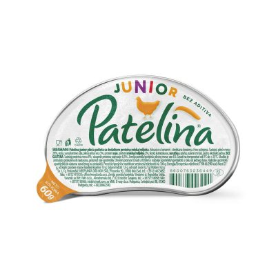 PAŠTETA PILEĆA JUNIOR PATELINA 60G