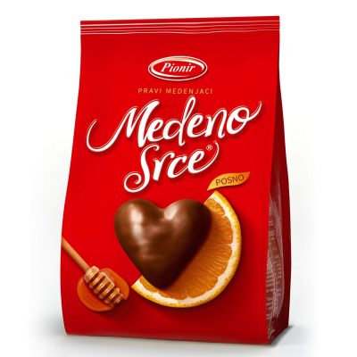 MEDENO SRCE oranz 0150 Pionir 24