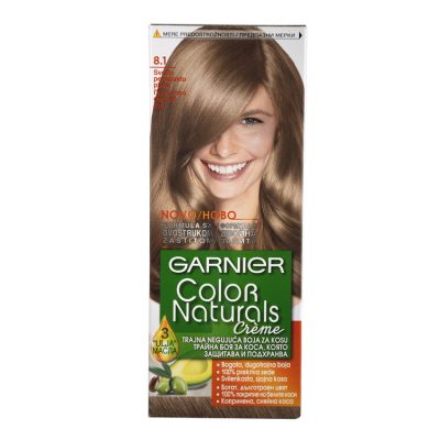 Farba GARNIER color nat 8.1 svetlo plavo pepeljasta 3