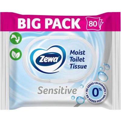 TOALETNI PAPIR VLAŽNI MOIST SENSITIVE ZEWA 80/1