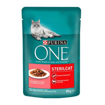 HRANA ZA MAČKE ONE STERILCAT LOSOS 85G