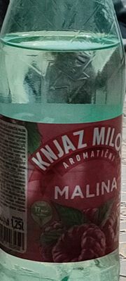KNJAZ MILOS GAZIRANA VODA 1.25L MALINA