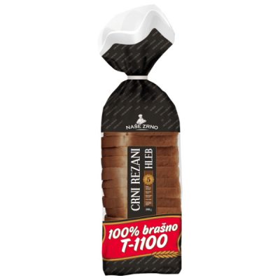 HLEB CRNI REZANI TVOJIH 5 MINUTA 500G