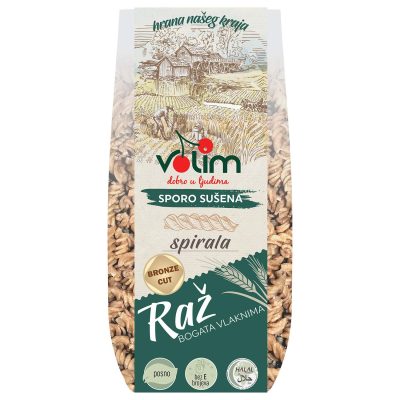 TESTENINA OD RAŽI SPIRALA 250G VOLI