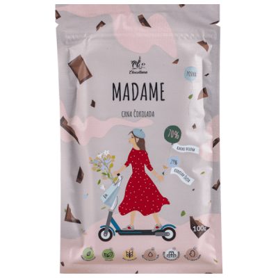 Chocollama MADAME CRNA ČOKOLADA 100g