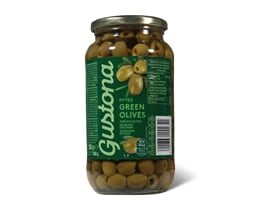 Zelene masline bez kostice Gustona 880g