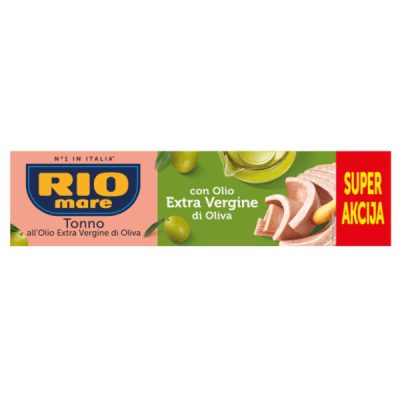 RIO MARE 4x80g TUNA U EXTRA DEV.MASL.ULJU