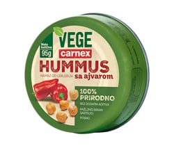 NAMAZ HUMMUS SA AJVAROM CARNEX 95G