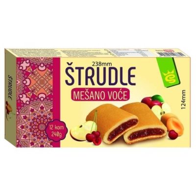 STRUDLA MESANO VOCE 240G SO TASTY