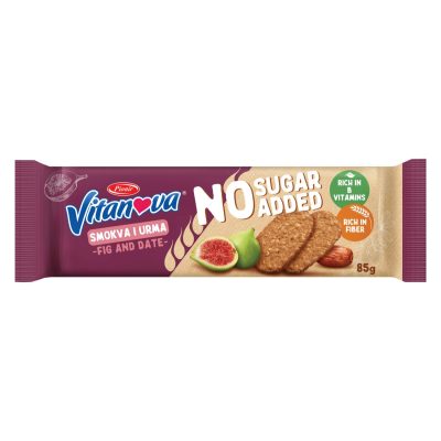 KEKS BEZ ŠEĆERA SMOKVA 85G VITANOVA