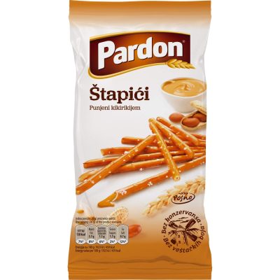 ŠTAPIĆI PUNJENI KIKIRIKIJEM PARDON 40G
