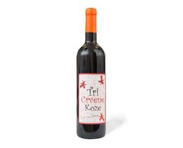 VINO CRVENO TRI KOZE ERDEVIK 0,75L