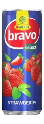 Voćni Napitak Bravo Jagoda 0,25 l Limenka