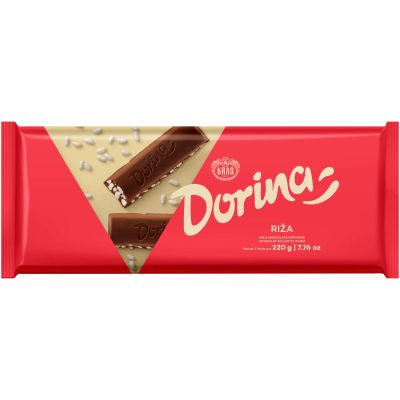 Čokolada Dorina Riža 220 g Kraš