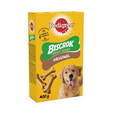 HRANA ZA PSE BISCROK GRAVY BONES PEDIGREE 400G