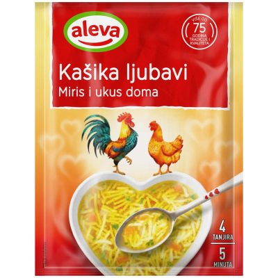 SUPA BISTRA KOKOŠIJA KAŠIKA LJUBAVI ALEVA 60G