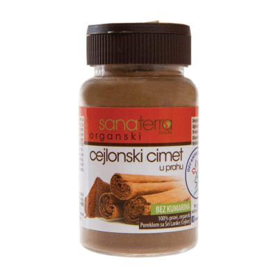 CIMET ORGANSKI CEJLONSKI U PRAHU SANATERRA 40G