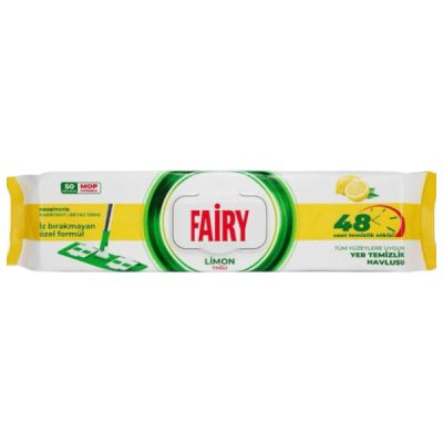 Vlazne maramice 50/1 za pod FAIRY Lemon