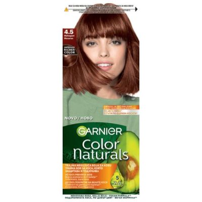 *Farba GARNIER color nat 4.5 Mahogani 3