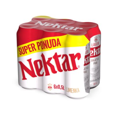 PIVO NEKTAR 6X0.5L LIMENKA