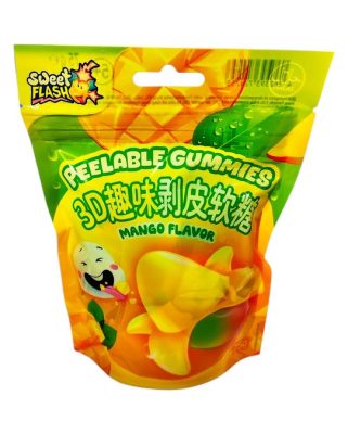 Gummies, žvaka, Peelable Gummies, mango, 75g
