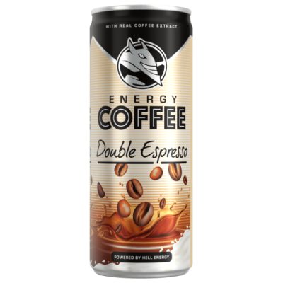 Energy coffee double espresso 250ml #24 842