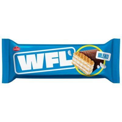 Wafel Napolitanka Mleko Preliv Kakao 35 g Bambi