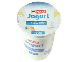 Jogurt 2.8%mm Maxi 180g