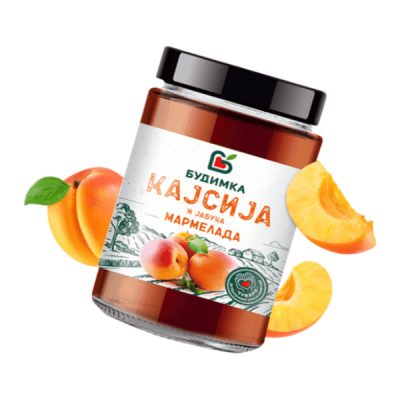 MARMELADA KAJSIJA I JABUKA BUDIMKA 680G