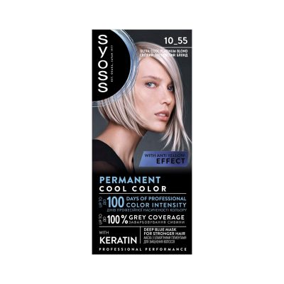 Farba za Kosu 10-55 Ultra Platinium Blond Syoss