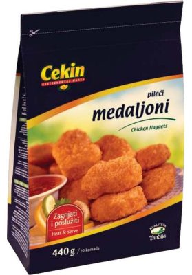SMRZNUTO MESO PANIRANI PILEĆI MEDALJONI CEKIN 440G