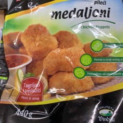 SMRZNUTO MESO PANIRANI PILEĆI MEDALJONI CEKIN 440G