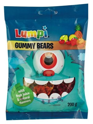 Bombone Gumeni Meda 200 g Lumpi