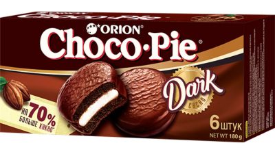 KEKS MLEČNI FIL I KAKAO PRELIV DARK ORION 180G