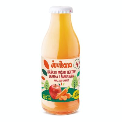 SOKIĆ JABUKA+MRKVA JUVITANA 125ML