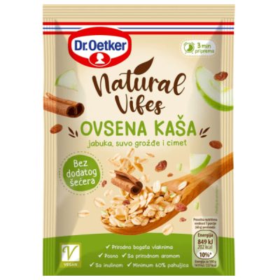 Kaša Ovsena Jabuka&Cimet&Suvo G.Natural Vibes 60 g