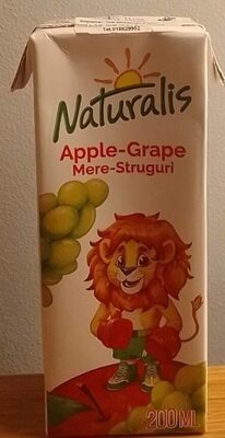 Naturalis jabuka grožđe 0.2l