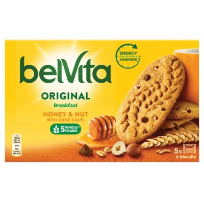 Keks Integralni Med&Lešnik Belvita 225 g