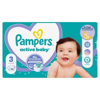 PELENE PAMPERS 3 GP 6-10KG 90/1