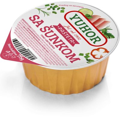 PAŠTETA SA ŠUNKOM YUHOR 75G
