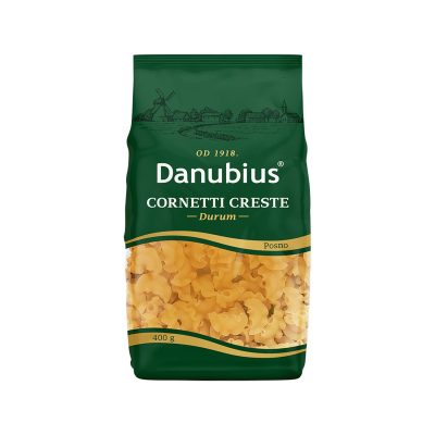 TESTENINA CORNETTI DURUM DANUBIUS 400G
