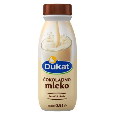 MLEKO ČOKOLADNO BELA ČOKOLADA DUKAT 500ML