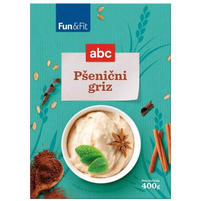 GRIZ PŠENIČNI TIP-400 ABC FUN&FIT 400G