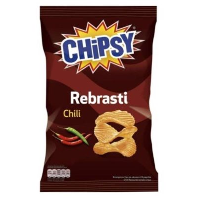 ČIPS REBRASTI CHILLI CHIPSY 130G