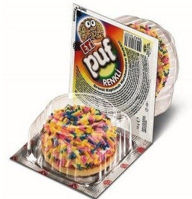 Puf COLOR biskvit 18g Eti 48