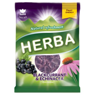 Sumi Herba gumene bombone Crna ribizla 90g Podravka