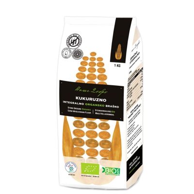 BRAŠNO ORGANSKO KUKURUZNO INTEG.NAŠE DOBRO 1KG