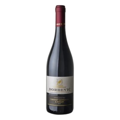 VINO CRVENO DJORDJEVIC MERLOT&CABERNET SAUV 0,75
